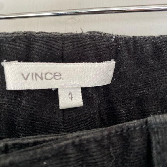 VINCE Black Corduroy Pants Good Condition - Picture 5 of 5